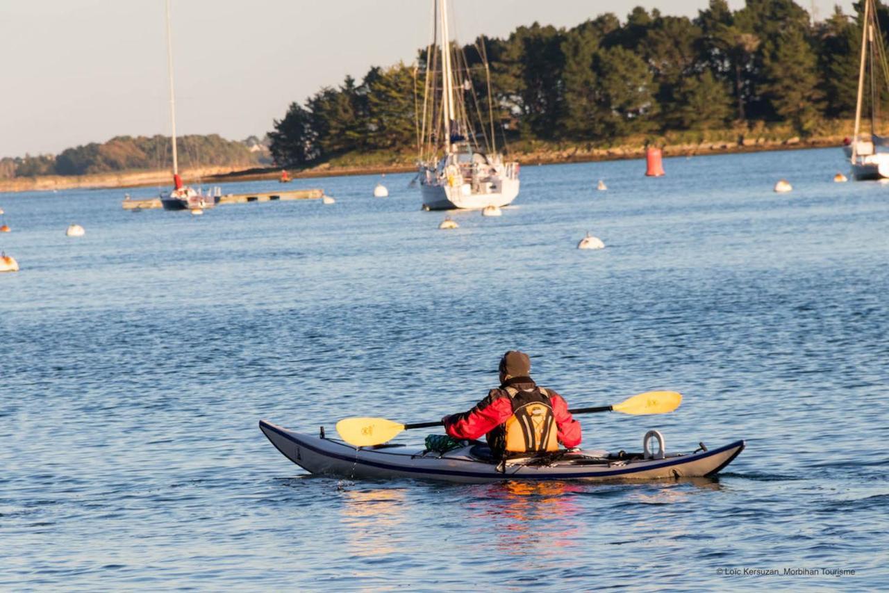 Maison 4 Personnes En Bord De Mer - Golfe Du Morbihan Baden Esterno foto